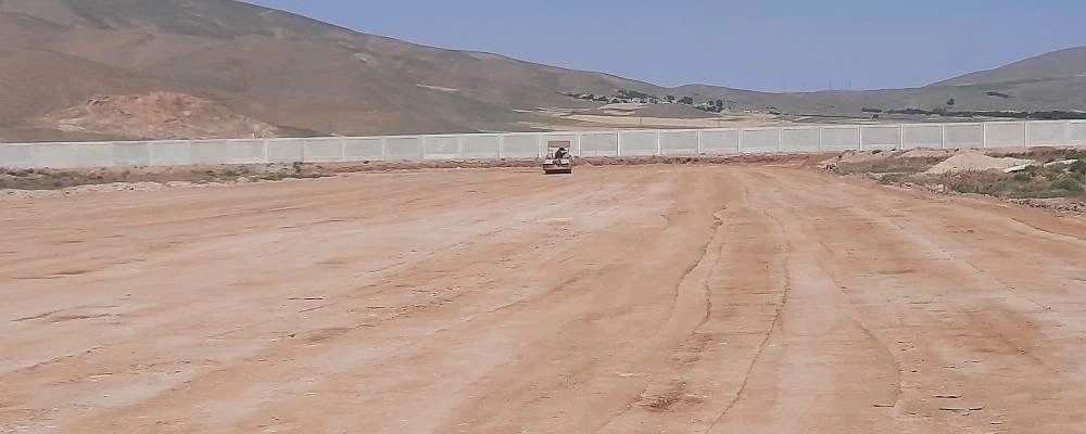 عملیات کمپکت لایه اول سالن گاو شیری شماره 2 در پروژه 6 هزار رأسی ملایر