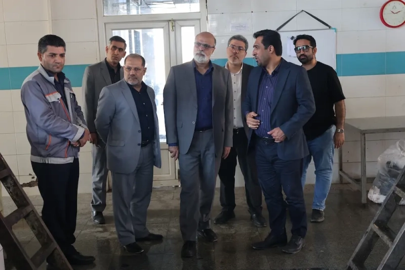 بازدید دکتر نایب معاون راهبردی و نظارت بر شرکت های شستا به همراه هیئت همراه از مجموعه ملاردشیر