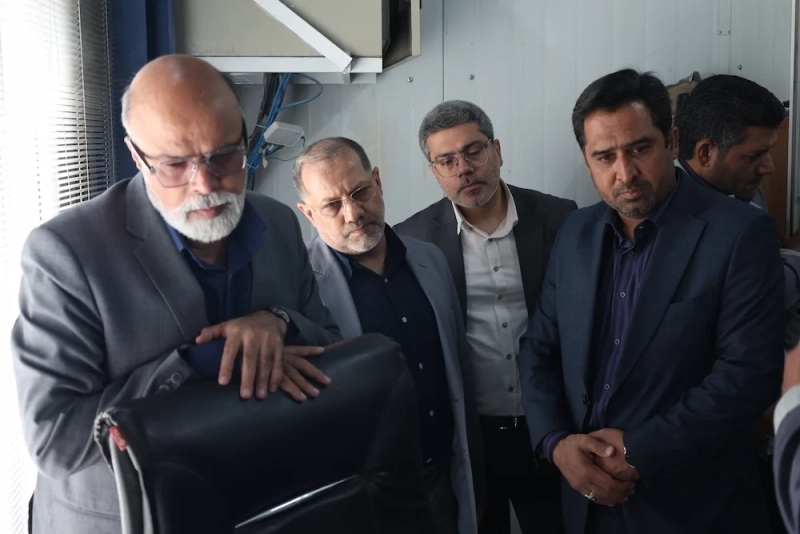 بازدید دکتر نایب معاون راهبردی و نظارت بر شرکت های شستا به همراه هیئت همراه از مجموعه ملاردشیر