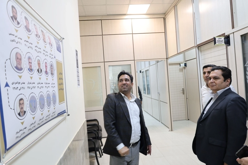 بازدید معاون اقتصادی استاندار البرز و فرماندار نظرآباد از شرکت ملاردشیر / تأکید بر رفع موانع تولید و شتاب‌بخشی به طرح‌های توسعه‌ای