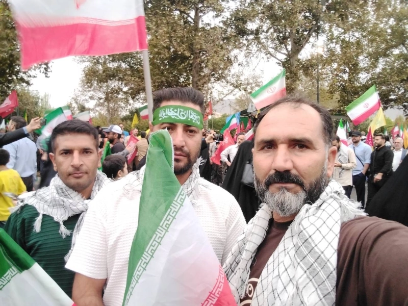 تجدید میثاق خانواده بزرگ ملاردشیر با انقلاب و رهبر عظیم الشان ایران در رزمایش و اجتماع 110 هزار نفری جان فدایان استان البرز 3